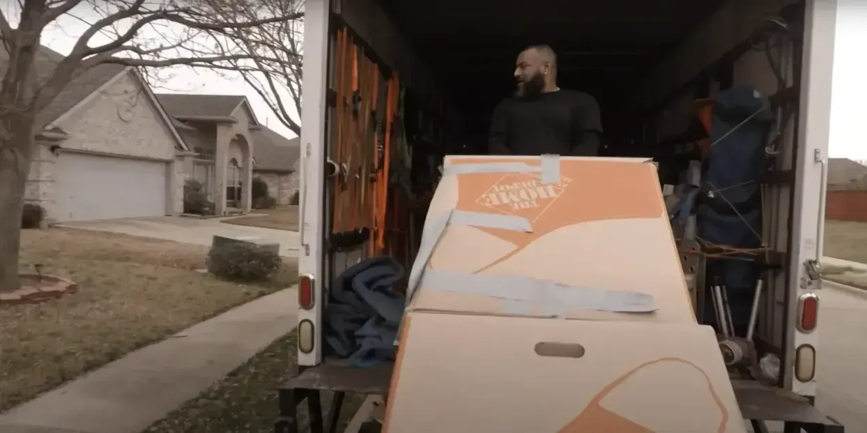 From home to truck